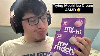 Trying MOCHI ICE CREAM amp Anime Rant ASMR [upl. by Kari456]