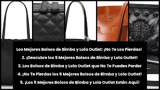 BIMBA Y LOLA BOLSOS DE MUJER OUTLET [upl. by Amis]