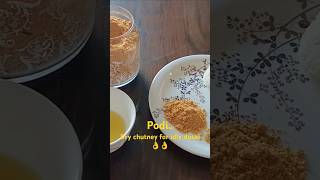 dry chutney for idly and dosaiPodi recipe food 👌👌 [upl. by Ahseram]