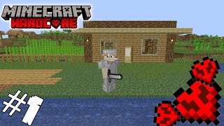 I STARTED MINECRAFT HARDCORE  MINECRAFT HARDCORE GAMEPLAY [upl. by Enttirb]