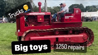 Massey 1250 repairs  Trucks 🤦‍♂️ and trip to yesterday’s farming show [upl. by Hterrag574]