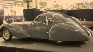 Bugatti 57S Atlantic  Retromobile 2011 [upl. by Ahsiemat169]