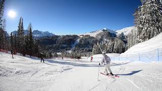 Nuova pista Malghette nella skiarea FolgaridaMarilleva [upl. by Brody]