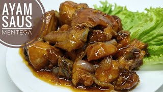 RESEP AYAM SAUS MENTEGA [upl. by Enitnemelc]