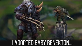 How Rengar Top Turns RENEKTON Into BOOTS [upl. by Attenauqa991]