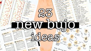 23 NEW Bullet Journal Ideas for Your 2025 Setup 💜 [upl. by Meehan]