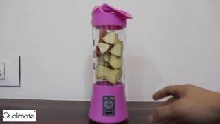 How To Use Qualimate Portable Electric USB Juicer [upl. by Francoise]