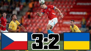 ČESKO VS UKRAJINA LIGA NÁRODŮ 2024 [upl. by Eusassilem]