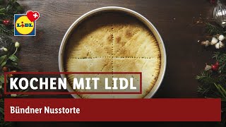 Bündner Nusstorte  Lidl Schweiz [upl. by Ahtnamas287]