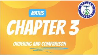 IGCSE Maths Chapter 3  Ordering And Comparison [upl. by Ferdy]