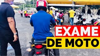 🟢 A VISÃO DO ALUNO FAZENDO O EXAME DE MOTO DO DETRAN [upl. by Ashling]