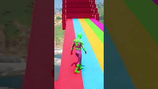 GTA 5 Epic Water Ragdolls  SpiderMan Jumps  Fails ep2557 shorts [upl. by Dar]