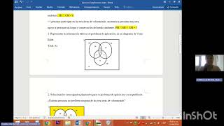 Ejercicio 3 aplicación de Teoría de conjuntos  pensamiento lógico matemático UNAD [upl. by Ariait767]