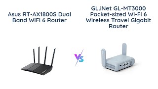 ASUS vs GLiNet Router Comparison 🚀🔒  WiFi 6 Battle [upl. by Al]