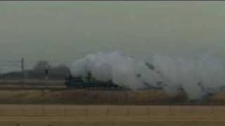 A1 Tornado No 60163 Peppercorn Pioneer North of Darlington on the ECML Saturday 31 Jan 2009 [upl. by Aihsetal507]