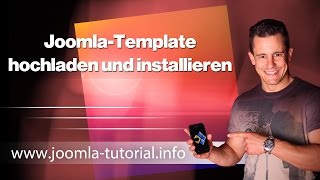 JoomlaTemplate hochladen und installieren [upl. by Pinter225]