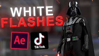 HOW TO White Flash Transition  After Effects Tutorial [upl. by Nosredna862]