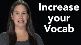 How to Increase Vocabulary  Studying English Vocabulary [upl. by Juliano]