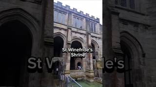 ST WINEFRIDES SHRINE  Healing Water shrine stwinefrides well healing pilgrimage northwales [upl. by Swee]