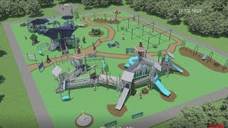 Most Buffalo Effort for a new playground in Ellicottville [upl. by Yorke]