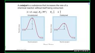 Chem 51 Lecture 91224 Ch 12 and 13 [upl. by Imena736]