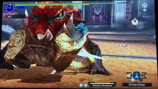 MHGU XX Trials Drilltusk Tetsucabra 512 Valor Hammer S Rank [upl. by Tol]