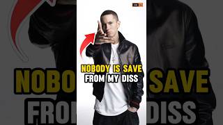 No body is save from Eminem diss track 🤯😱shorts [upl. by Yedrahs]