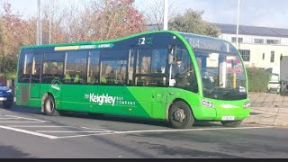 Transdev Cravenlink 864 Bradford to Mallam Wright Eclipse Gemini Volvo B7TL 152 YJ16 DVF [upl. by Arda]