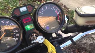 Pristine 1979 Yamaha XS750 Triple walkaround and cold start rev amp idle [upl. by Arlana224]