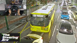 The Bus  Most Realistic Bus Simulator  Logitech G29 Steering Wheel amp Gear Shifter Gameplay [upl. by Eremihc]