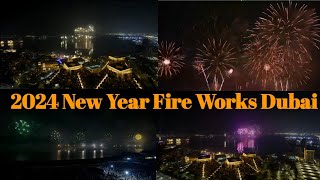 Guinnes world record New year fire works at Marjan Island Ras Al khaimah  2024  Savio14vlogs [upl. by Ttennej]