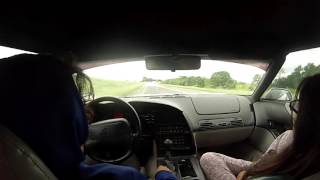 1995 corvette C4 6 speed quick POV run [upl. by Coveney]