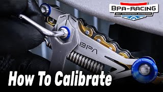 How to Calibrate the BPARACING Slack Setter [upl. by Ysdnyl]