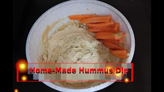 How To Make HomeMade Hummus Dip [upl. by Trawets]