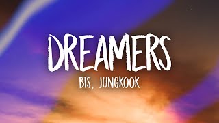 BTS Jungkook  Dreamers Lyrics FIFA World Cup 2022 Song [upl. by Meara]