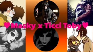 Masky x Ticci Toby bad boy [upl. by Navanod32]