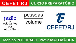 CEFET RJ 🔵 Curso Preparatório 202425 de MATEMÁTICA CEFETRJ Técnico Integrado ao Médio BoraIF [upl. by Aibonez781]