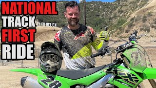 GLEN HELEN RACEWAY is Gnarly  my first ride on a PRO National track [upl. by Tuinenga]