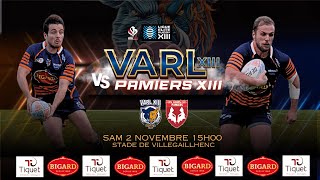 VARL XIII VS PAMIERS XIII [upl. by Akihdar]