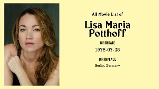 Lisa Maria Potthoff Movies list Lisa Maria Potthoff Filmography of Lisa Maria Potthoff [upl. by Trebo]