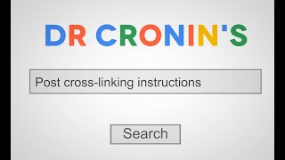 Care of your eyes after customised corneal collagen crosslinking with Dr Cronin [upl. by Nanon758]