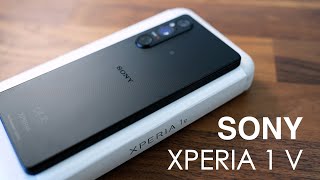 Sony Xperia 1 V Unboxing [upl. by Maybelle]