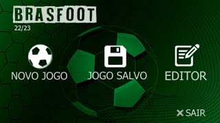 BRASFOOT 2223  FINALMENTE FOI LANÇADO VAMOS VER QUAIS AS MUDANÇAS NO JOGO  💻 [upl. by Kano105]