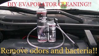 How to Deodorize Disinfect and Refresh your cars AC system of mold and mildew [upl. by Mickie]