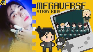 STRAY KIDS  Megaverse 【8bit  Videogame ver】 [upl. by Ayt23]