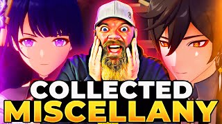 New Player Reacts To EVERY Collected Miscellany From Genshin Impact Part 1 THESE ARE INSANE [upl. by Wyck648]