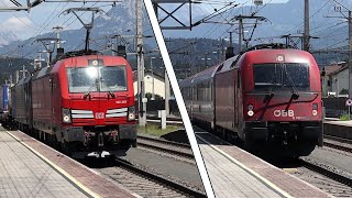 Bahnverkehr am Hbf in Wörgl Teil 3 [upl. by Anoiek667]