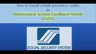 DISBURSEMENT ACCOUNT ENROLLMENT MODULE  Step by step guide [upl. by Goodman182]