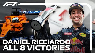 EVERY Daniel Ricciardo Win Of His F1 Career [upl. by Dusty]