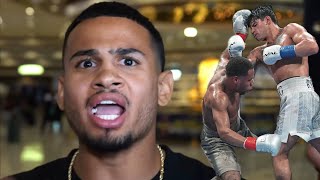 Rolly Romero CLOWNS Devin Haney for getting CHEATED by Ryan Garcia “He needs a HUG” [upl. by Lovel]